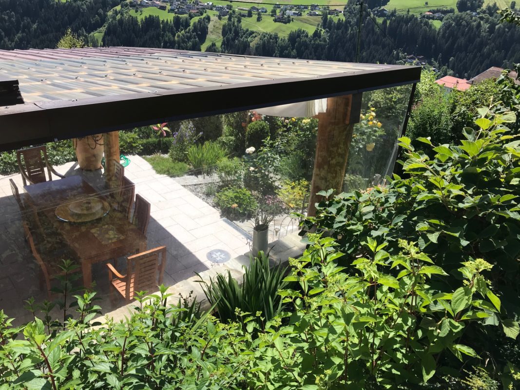 pvc terassenplane transparent