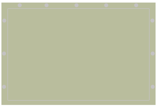 pvc plane grafik rechteckig beige