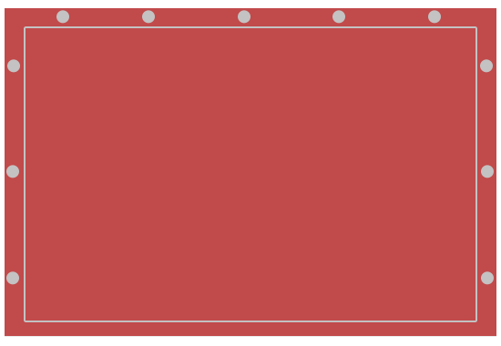 pvc plane grafik rechteckig rot